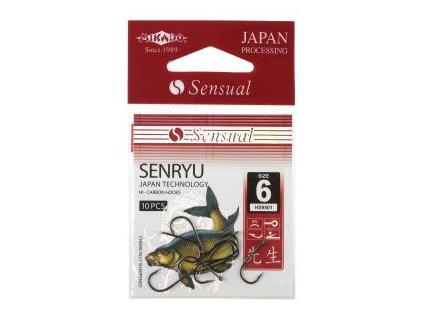 Háčky SENSUAL SENRYU vel. 10 BN - 10 ks očko