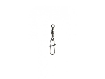 Obratlík BARREL s karabinou FASTLOCK - BN (černý nikl) vel. 16 nosnost 8 kg - 10 ks