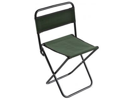 Stolička s opěrkou zad 004 (malá) / GREEN Ø 16 mm (30 x 38 x 59 cm)