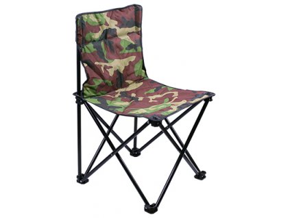 Stolička rybářská 014 / CAMOUFLAGE Ø 16 mm (45 x 45 x 75 cm)