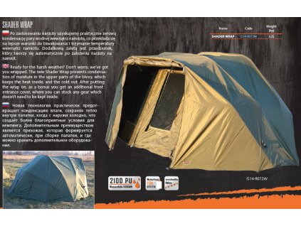 OWERWRAP FOR TENT "THE FINE LINER" - SHADER WRAP