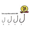 Extra Carp Teflon Hooks Barbless série Ex 666
