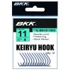Háček BKK - KEIRYU s lopatkou vel. 10 BN černý nikl DIAMOND SERIES - 12 ks