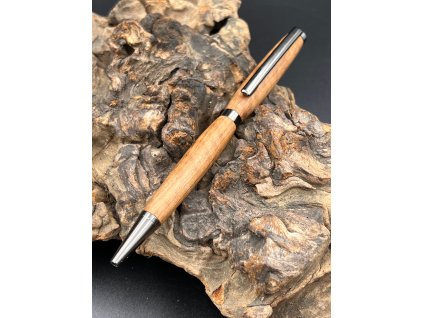 Dřevěná propiska oliva gun metal