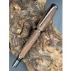 Dřevěné plnící pero WoodenFish S - turecký ořech gun metal