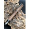 Dřevěné plnící pero WoodenFish S - turecký ořech gun metal