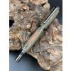 Dřevěné kuličkové pero WoodenFish S - barevná dýha gun metal