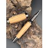 Dřevěné kuličkové pero WoodenFish L - zebrano gun metal