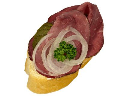 Chlebíček roastbeef