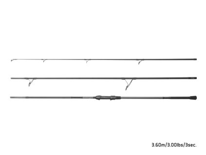 Delphin CorsaBLACK NERO (rozmer 360cm/3lbs/3 diely)