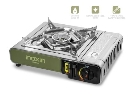 Plynový varič Delphin INOXIA