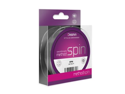 Delphin Method SPIN sivá (rozmer 0,18mm 3,0kg 200m)