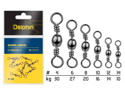 Barrel Swivel A-02/10ks (rozmer BN/12)