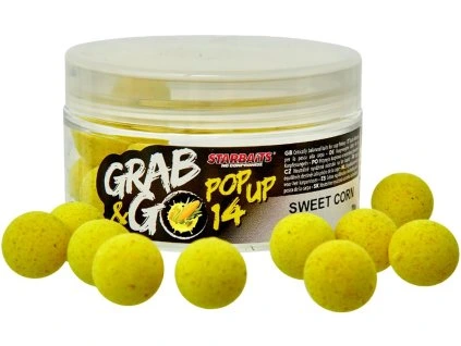 STARBAITS GRAB & GO POP UP SWEET CORN 14mm 20g