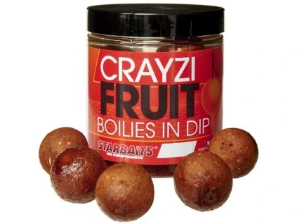 STARBAITS Boilies In Dip Crayzi Fruit 150g