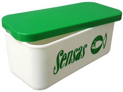 SENSAS Krabička na červy MINI BIELA