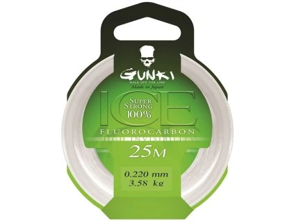 Gunki Fluorocarbone Ice 25M