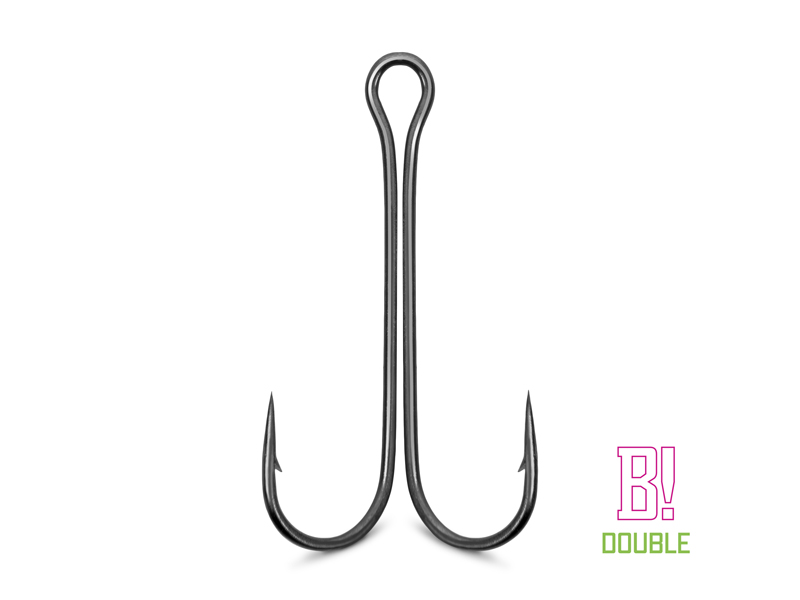 Háčik Delphin B! Double / 8ks 4 1/0