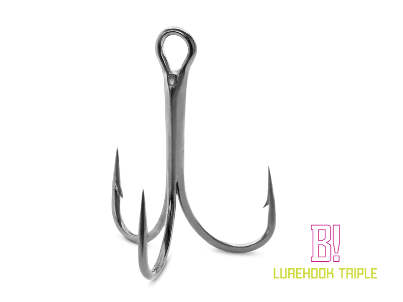 Trojháčik B! LureHook TRIPLE / 6ks # 1/0 1/0