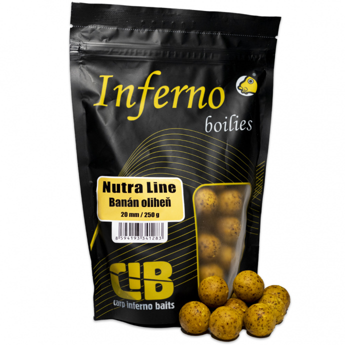 Carp Inferno Nutra Line Banán-Oliheň Banán - Oliheň, 20mm, 250 g