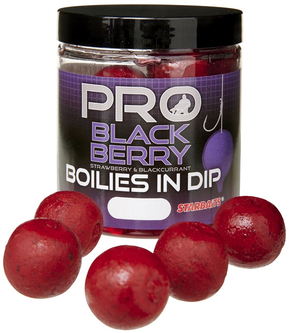 STARBAITS Boilies In Dip Pro Blackberry 150g 24mm