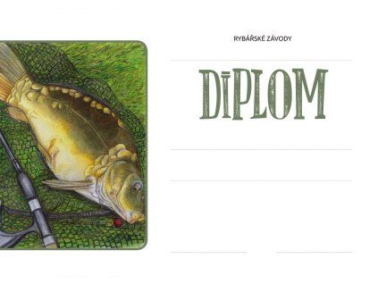 diplom kapr ulovek