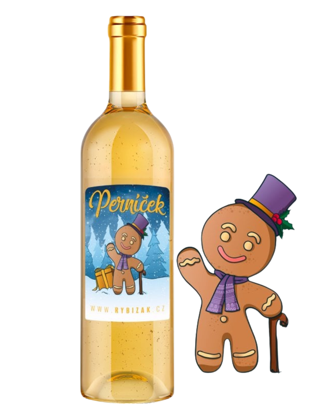 Perníček ovocné víno Rybízák