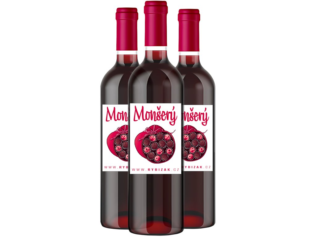 3x Monšerý – čokoládové víno s višněmi