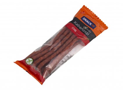 Kabanos Exclusive mini - chilli  Sušené klobásky 50 g
