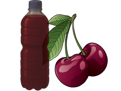 Višňák 1l (PET lahev)  z čerstvých višní 11,5% alk.