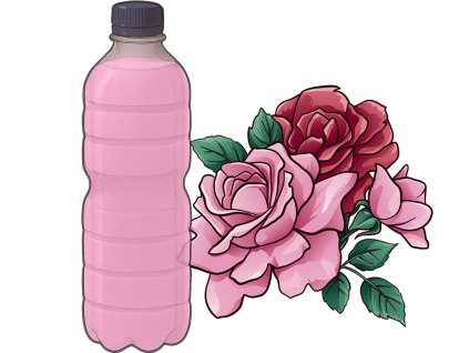 Roselinda 1,5l (PET lahev)  z macerátu z květů růží 12% alk.