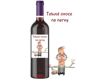 Tekuté ovoce na nervy  víno z černého rybízu 11,5% alk.