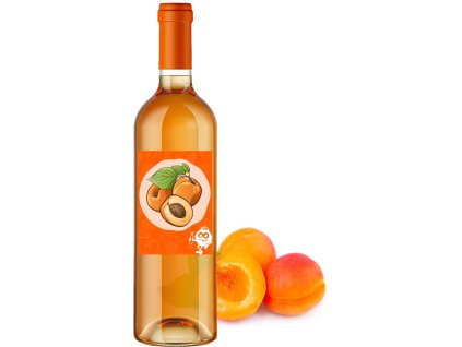 Meruňák 0,75l  🍑ze slaďoučkých meruněk 11,5% alk.