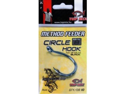 Top Mix Method Feeder Circle Barbless Háčik – veľ.8