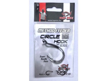 Top Mix Method Feeder Circle Barbless Háčik – veľ.10