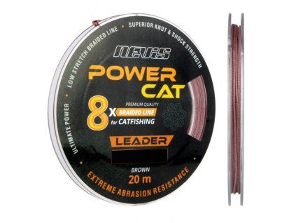Nevis Powercat Braid Leader X8 – 20 m