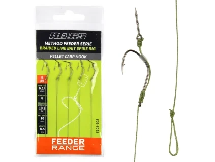 Nevis Hotový method feeder nadväzec s tŕňom – Veľ. 6