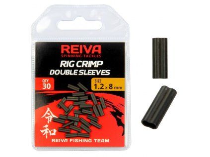 Reiva – Rig Crimp Double Sleeves – 1,2 x 8 mm