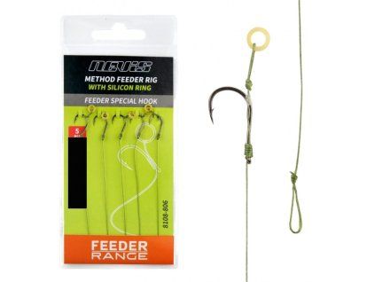 Nevis Method Feeder – Náväzec Feeder Special Hook silikón