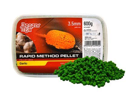 Benzár – Rapid Method Pellet – 600 g – 3,5 mm – Cesnak