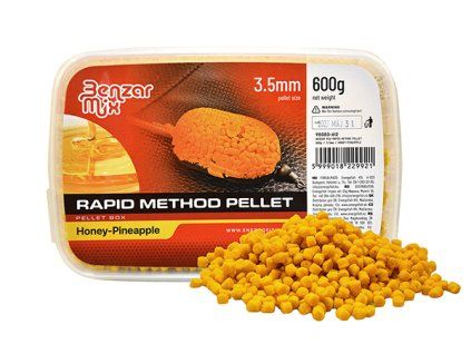 Benzár – Rapid Method Pellet – 600 g – 3,5 mm – Med Ananás