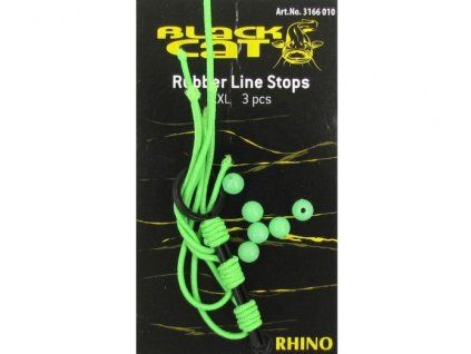 Black cat rubber line stop