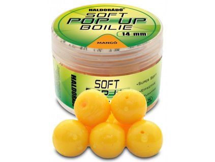 Haldorádó – Super Soft Pop Up Boilie – 14 mm – Mango