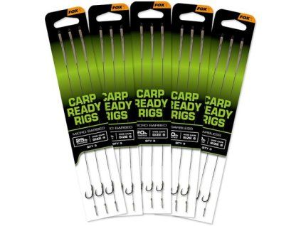 Fox – Edges Ready Tied Rigs Micro Barbed – 25 lb – Size 2