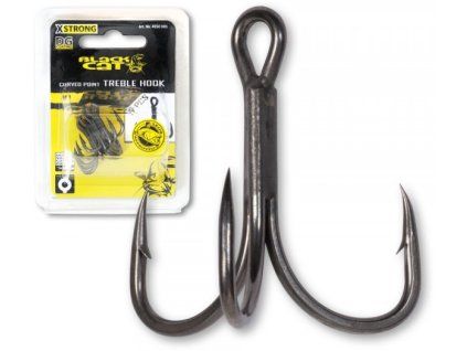 Black Cat – Curved Point Treble Hook 1 0