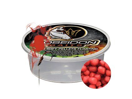 Poseidon – Fluo Soft Pellets Floating – Tutti Frutti