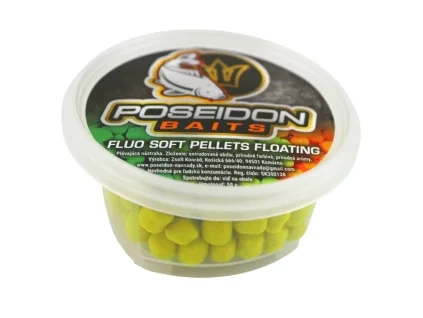Poseidon – Fluo Soft Pellets Floating – Sladká Kukurica