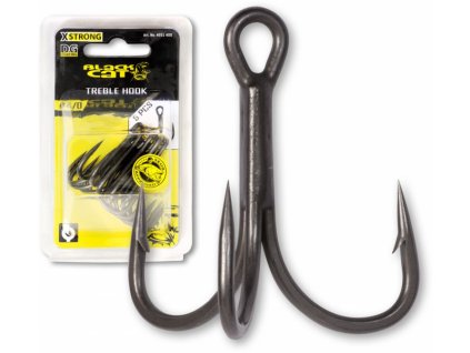 Black Cat treble hook coating 1, 1/0, 2/0, 3/0