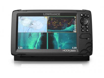 Sonar Lowrance Hook Reveal 9 Tripleshot ROW