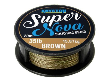 kryston nadvazcova snurka super nova solid braid pieskova 20 m